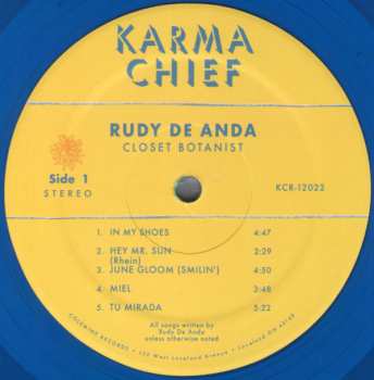 LP Rudy De Anda: Closet Botanist CLR | LTD 582215