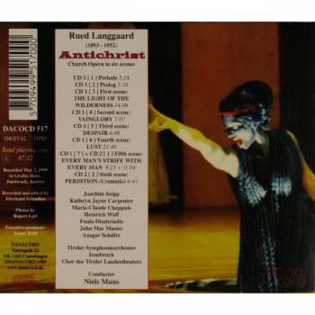 2CD Rued Langgaard: Antichrist (Church Opera In Six Scenes) 119318