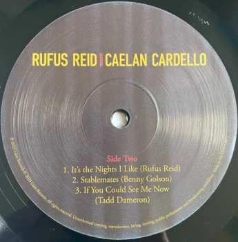 LP Rufus Reid: Rufus Reid Presents Caelan Cardello 520872