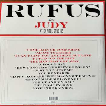 LP Rufus Wainwright: Rufus Does Judy At Capitol Studios 410570