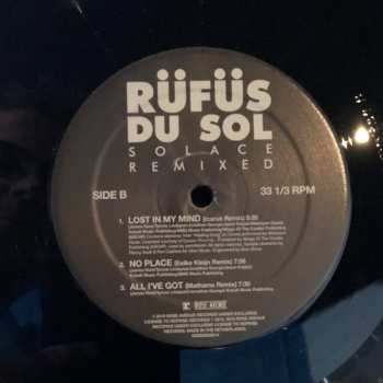 2LP Rüfüs: Solace Remixed LTD 80517