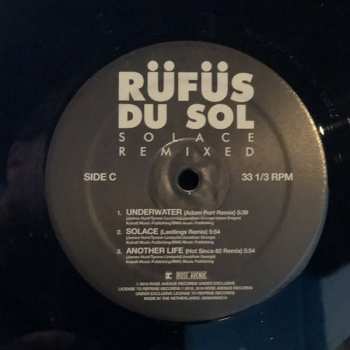 2LP Rüfüs: Solace Remixed LTD 80517