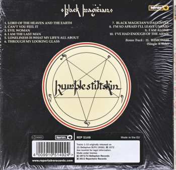 CD Rumplestiltskin: Black Magician DIGI 190276