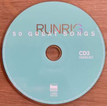 3CD/DVD Runrig: 50 Great Songs LTD 550360