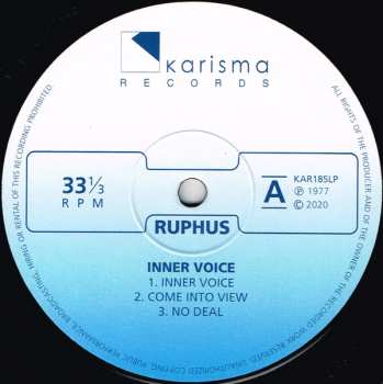 LP Ruphus: Inner Voice LTD 88705