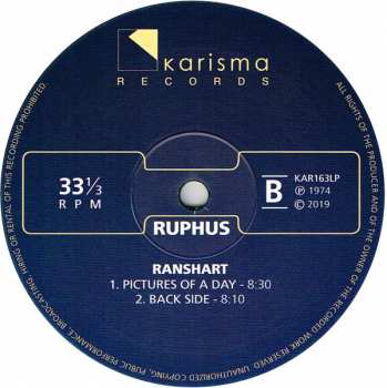 LP Ruphus: Ranshart 127828