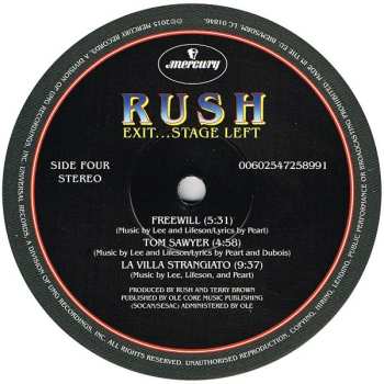 2LP Rush: Exit... Stage Left 604370