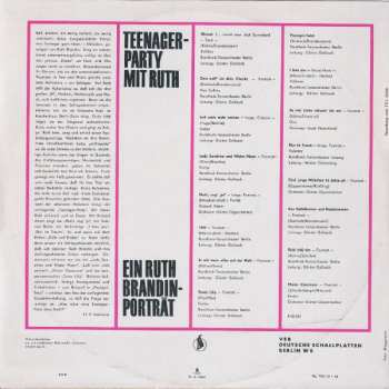 LP Ruth Brandin: Teenager-Party Mit Ruth (Ein Ruth Brandin-Porträt) 521649