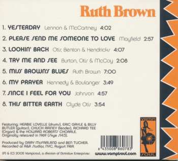 CD Ruth Brown: Black Is Brown And Brown Is Beautiful 245719