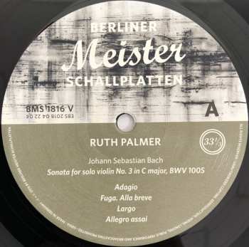 LP Ruth Palmer: Johann Sebastian Bach NUM 73734