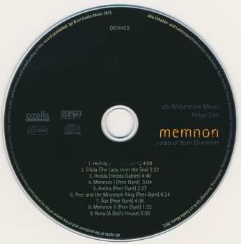 CD Ruth Wilhelmine Meyer: Memnon (Sound Portraits Of Ibsen Characters) 121625