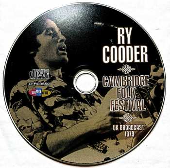 CD Ry Cooder: Cambridge Folk Festival  UK Broadcast 1979 455654