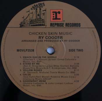 LP Ry Cooder: Chicken Skin Music  427965