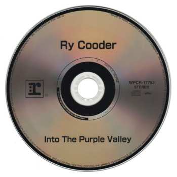 CD Ry Cooder: Into The Purple Valley 651047