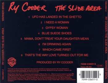 CD Ry Cooder: The Slide Area 653715