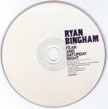 CD Ryan Bingham: Fear And Saturday Night DIGI 312936