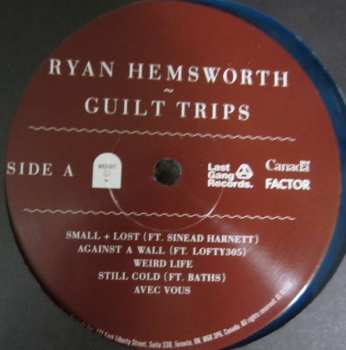 LP Ryan Hemsworth: Guilt Trips CLR | LTD 609836