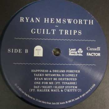 LP Ryan Hemsworth: Guilt Trips CLR | LTD 609836