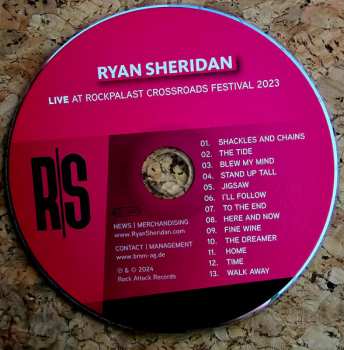 CD Ryan Sheridan: Live At Rockpalast Crossroads Festival 2023 DIGI 622642