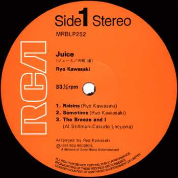 LP Ryo Kawasaki: Juice = ジュース 509853