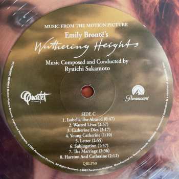 2LP Ryuichi Sakamoto: Emily Brontë's Wuthering Heights (Music From The Motion Picture) CLR 592168