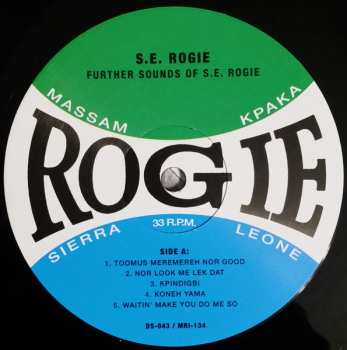 LP S. E. Rogie: Further Sounds Of S.E. Rogie 609265