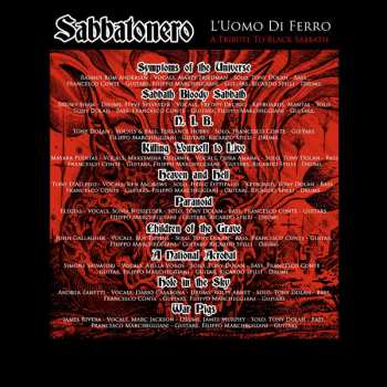 CD Sabbatonero: L'Uomo Di Ferro - A Tribute To Black Sabbath 102956