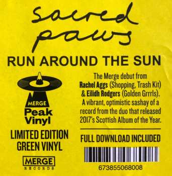 LP Sacred Paws: Run Around The Sun CLR | LTD 596067