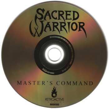 CD Sacred Warrior: Master's Command LTD 639071