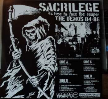 2LP Sacrilege: Its Time To Face The Reaper The Demos 84-86 CLR 379482