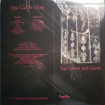 LP Sad Lovers And Giants: Epic Garden Music CLR 594716