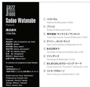 CD Sadao Watanabe: Pastoral LTD 612711