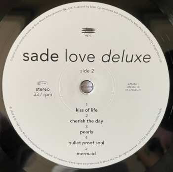 LP Sade: Love Deluxe DLX 630074