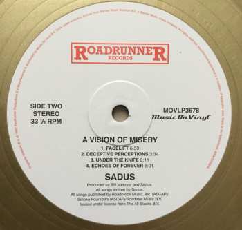 LP Sadus: A Vision Of Misery CLR | LTD | NUM 564745