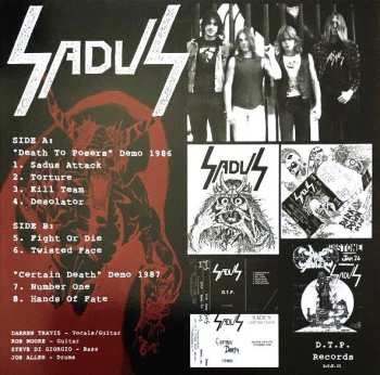 LP Sadus: Twisted Face - The Demos 1986-1987 563550