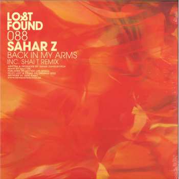 LP Sahar Z: Back In My Arms 553961