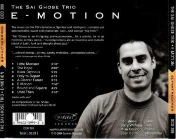 CD Sai Ghose Trio: E-Motion 263771