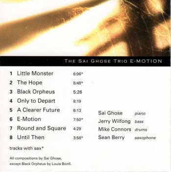 CD Sai Ghose Trio: E-Motion 263771