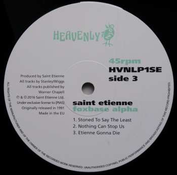 3LP/SP/Box Set Saint Etienne: Foxbase Alpha LTD 551141