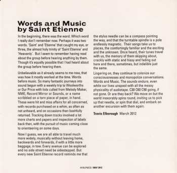 CD Saint Etienne: Words And Music By Saint Etienne 97357