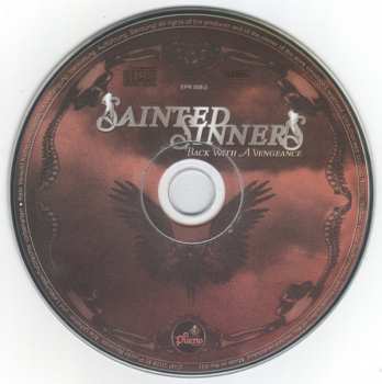 CD Sainted Sinners: Back With A Vengeance 3399