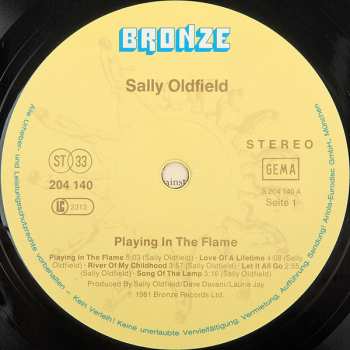 LP Sally Oldfield: Playing In The Flame 644782