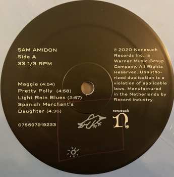 LP Sam Amidon: Sam Amidon LTD | CLR 31398