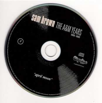 4CD/DVD/Box Set Sam Brown: The A&M Years 1988-1990  429334