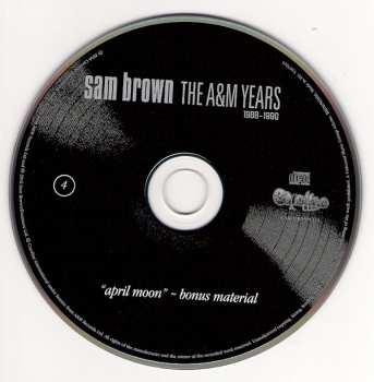 4CD/DVD/Box Set Sam Brown: The A&M Years 1988-1990  429334