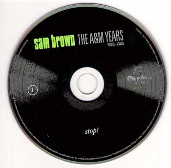 4CD/DVD/Box Set Sam Brown: The A&M Years 1988-1990  429334