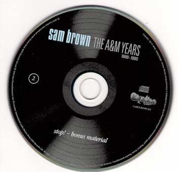 4CD/DVD/Box Set Sam Brown: The A&M Years 1988-1990  429334