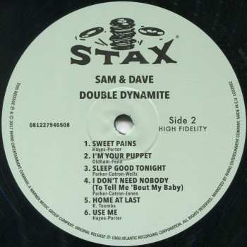 LP Sam & Dave: Double Dynamite 604410