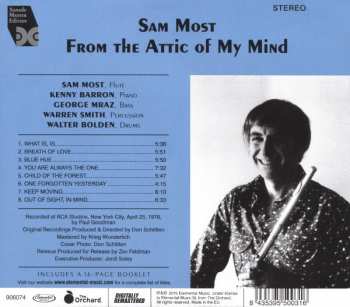 CD Sam Most: From The Attic Of My Mind 329527