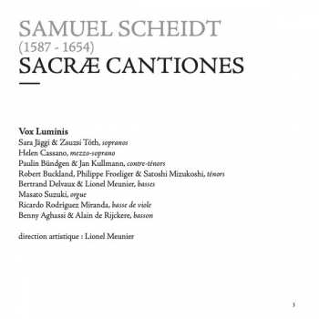 CD Samuel Scheidt: Sacræ Cantiones 174568